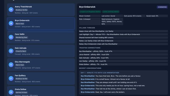Village Sim - Flask + Socket.IO
