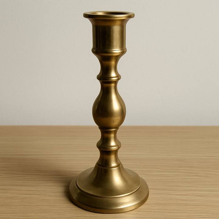 Brass Candlestick Pair