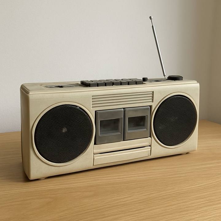 Cassette Boombox