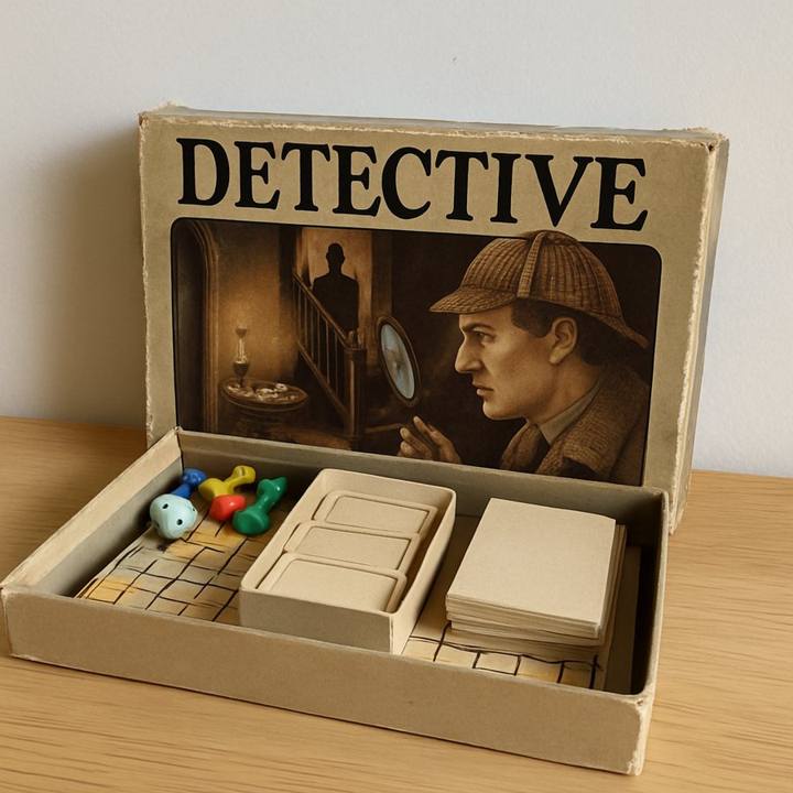 Boxed Detective Board Game